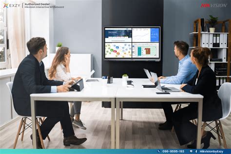 Interactive Whiteboard กระดานอจฉรยะ Hikvision Exzy Workplace Plus