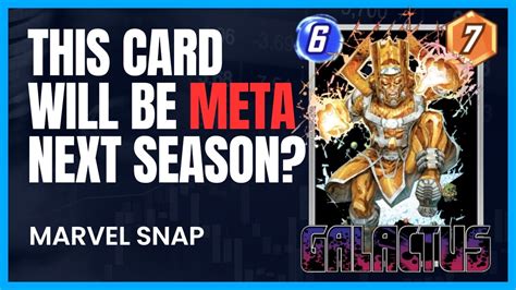 META TOP TIER 1 85 WIN GALACTUS BUFF OR NERF MARVEL SNAP BEST