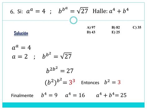 Teoria Y Problemas Resueltos De Teoria De Exponentes Ccesa007 Ppt