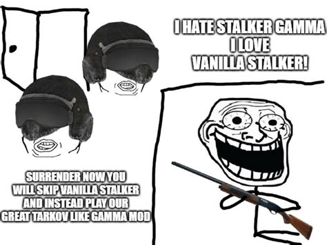 Vanilla Will Always Be Better Than Gammaanomaly Rstalker