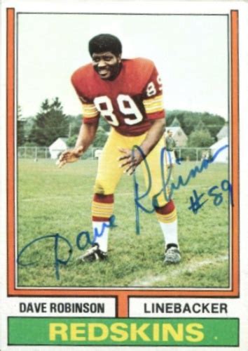 Dave Robinson Autographs and Memorabilia | Sports, Football