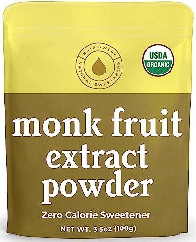 Amazon Durelife Organic Pure Monk Fruit Sweetener No