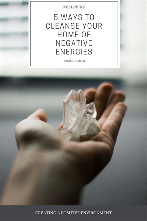 5 Ways To Cleanse Your Home Of Negative Energies Negative Energy