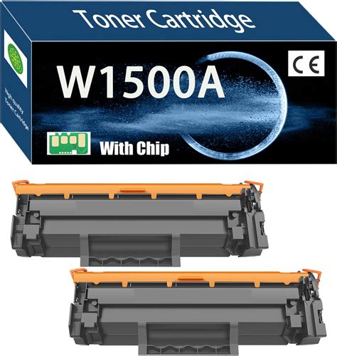 Amazon W1500A Compatible Black Toner Cartridge With Chip