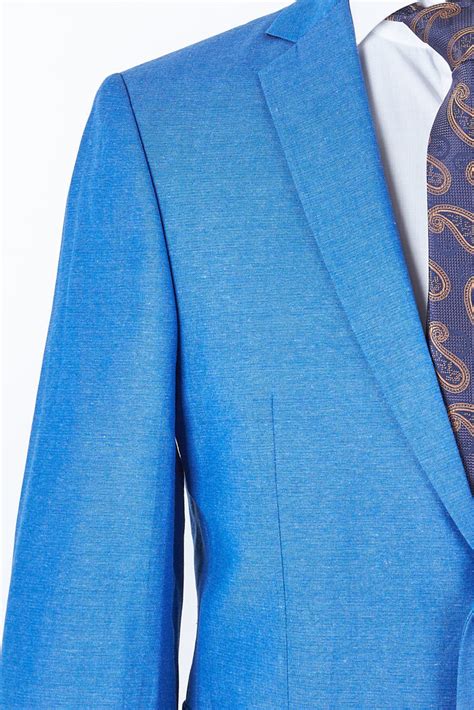 Светло-синий летний костюм по выгодной цене — Жми! — SuitExpert ...