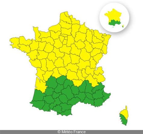 Vent Violent Et Pluie Inondation Vigilance Jaune Paris Et En Le De