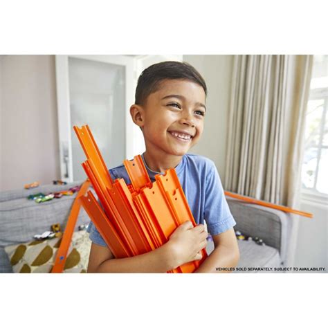 Mattel Hot Wheels Pista Recta Con Coche Track Builder PcComponentes