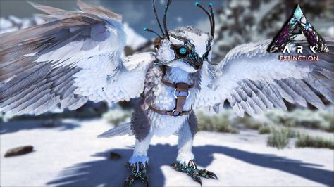 Ark Survival Evolved Extinction Novi Dinosaurus Snow Owl And Zimski