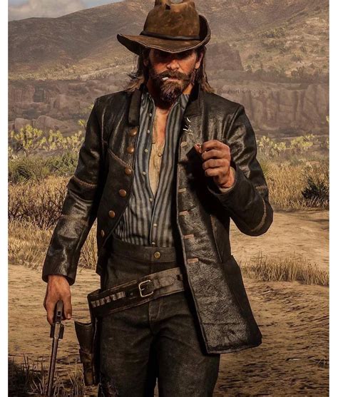 RDR2 Arthur Morgan Brown Leather Coat