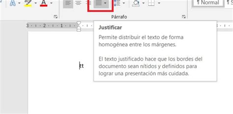 C Mo Justificar Texto En Wordcentrar Texto