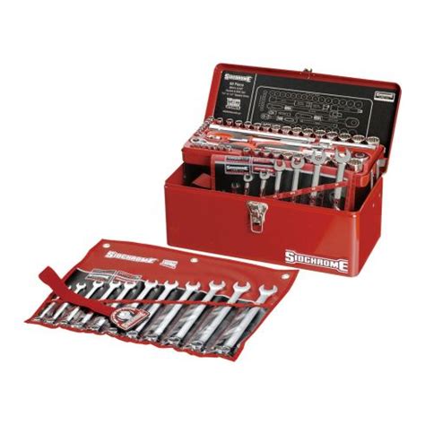 Sidchrome Scmt Tool Kit Piece Af Metric Cantilever Tool Box