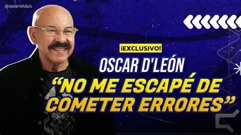 OSCAR DLEÓN El SONERO del MUNDO YouTube