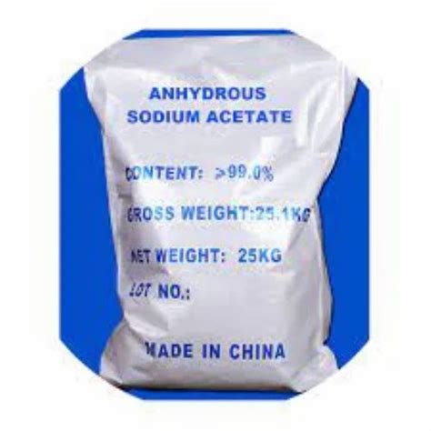 Granules Sodium Acetate Anhydrous At Rs Kg In Mumbai Id