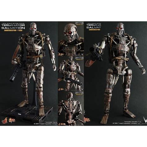 全新 野獸國 HOT TOYS MMS 魔鬼終結者 末日救贖 T 骨架機器人非MMS 蝦皮購物