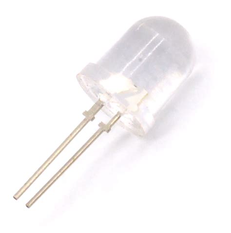 КИПД35И1-К Светодиод выводной красный Ø 10mm 2V(Вольт) 20mA(Миллиампер ...