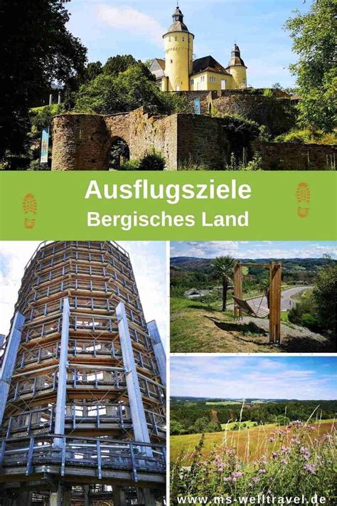 Ausflugsziele Bergisches Land Tipps für aussichtsreiche Ausflüge