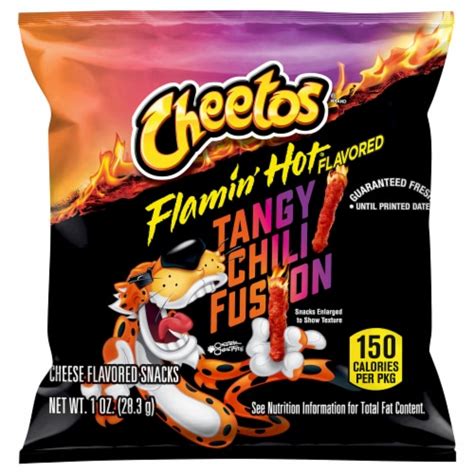 Cheetos Tangy Chili Fusion Flamin Hot Flavored Oz Kroger