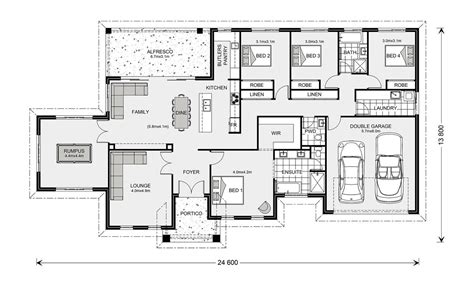 Floor Plan Friday Hamptons 4 Bedroom 3 Living Butler S Pantry