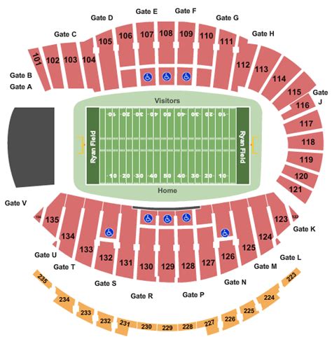 Ryan Center Uri Seating Chart