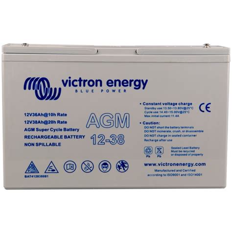 Victron Accu AGM Super Cycle 12V 25Ah M5 Offgridcentrum Nl