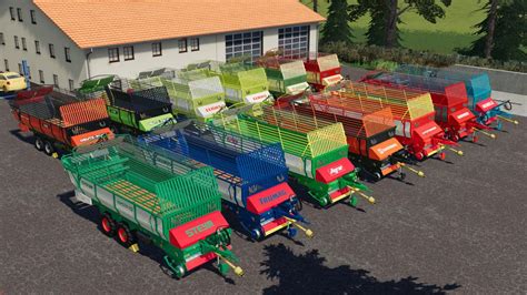 Old Forage Wagons Tandem V 1 0 FS19 Mod FS19 Net