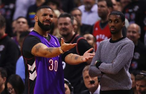 Heres How Drake Got That Dell Curry Raptors Jersey For Game 1 Of The