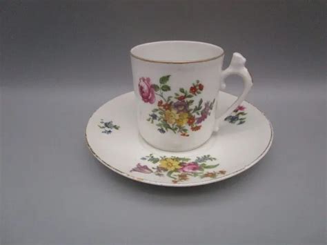 TASSE A CAFÉ ancienne en porcelaine de Limoges EUR 9 00 PicClick FR