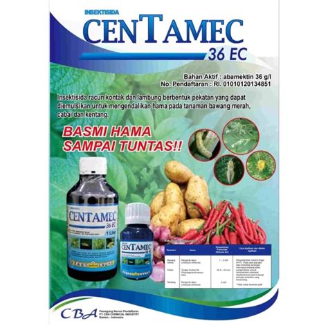 Jual Insektisida Centamec Abamektin 36 Ec 100 Ml Untuk Daun Kriting