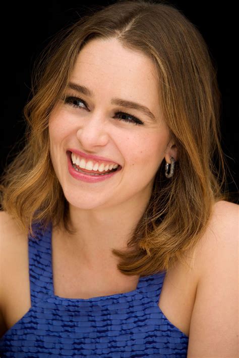 Emilia Clarke: Me Before You Press Conference Portraits -05 | GotCeleb