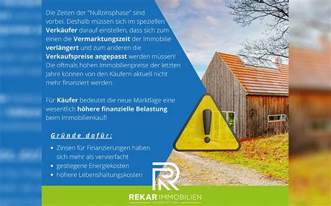 Veränderungen am Immobilienmarkt REKAR IMMOBILIEN