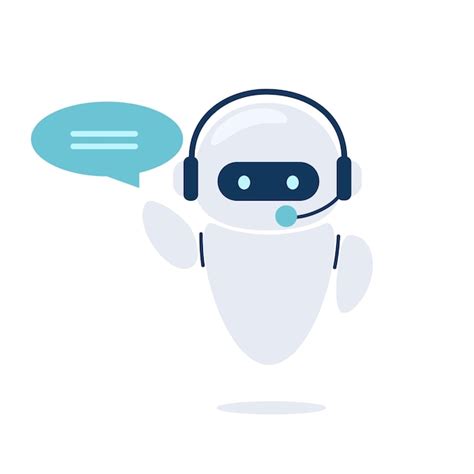 Premium Vector Digital Chat Bot Robot Assistant For Customer Support Concept Of Virtual