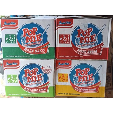 Jual Pop Mie Gram Dus Pcs Shopee Indonesia