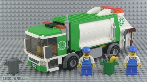 Lego City Garbage Truck 4432 Set Build And Review