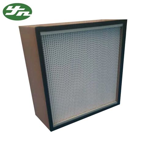 Buy Deep Pleated Hepa Filter With Wooden Frame From Dongguan Yaning