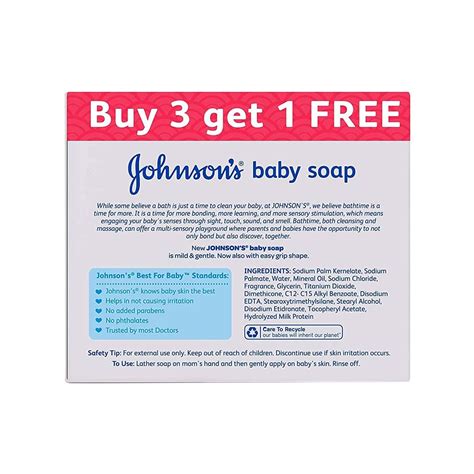 Buy Johnson S Baby Soap Box Of G Buy Get Free Online Get