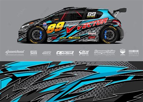 Race Car Livery Design Vector Mockup Template Download On Pngtree