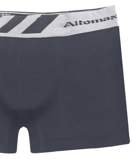 Cueca Boxer Lisa Microfibra Altomax Cinza Cinza