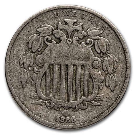 Buy 1866 Shield Nickel w/Rays VG | APMEX