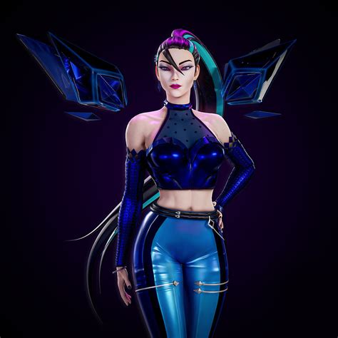 Artstation League Of Legends Kda Kaisa Game Ready