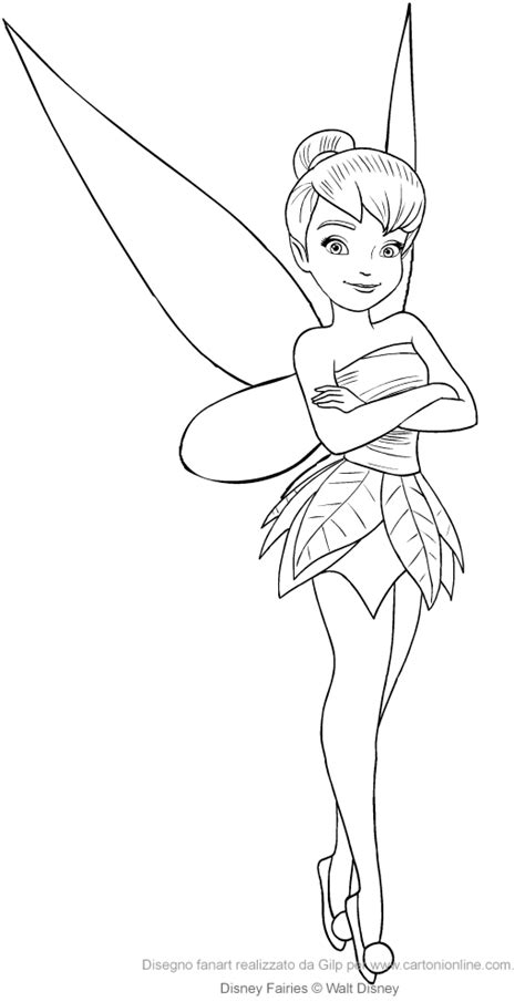 Dibujo De Tinker Bell Para Colorear Sirena Para Colorear Hojas Para