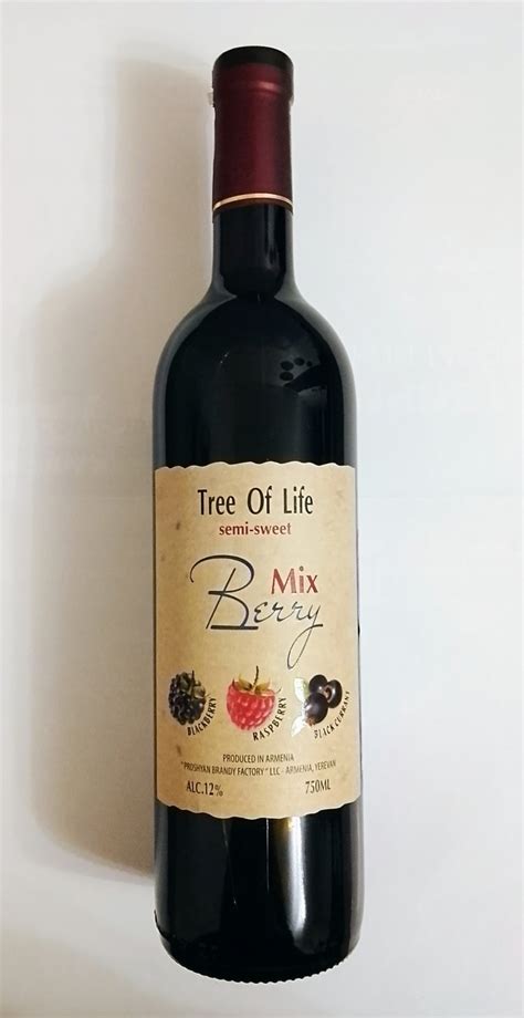 Вино красное полусладкое Tree of Life "Berry mix" (Ягодный микс) | отзывы