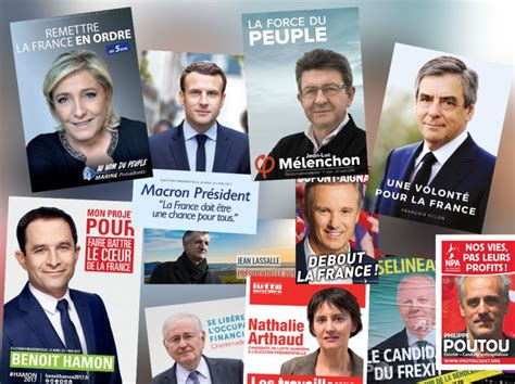 En Images Les Affiches Des 11 Candidats à La Présidentielle 2017