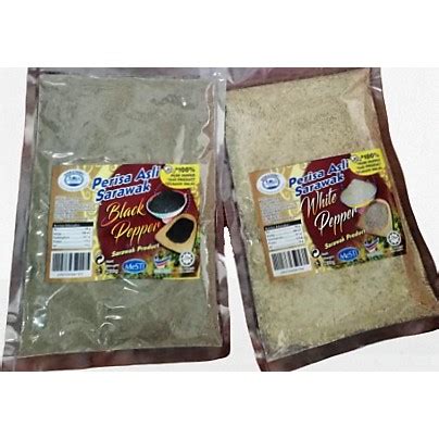 Sarawak Pepper 100 Pure Black Pepper Powder White Pepper Perisa Asli