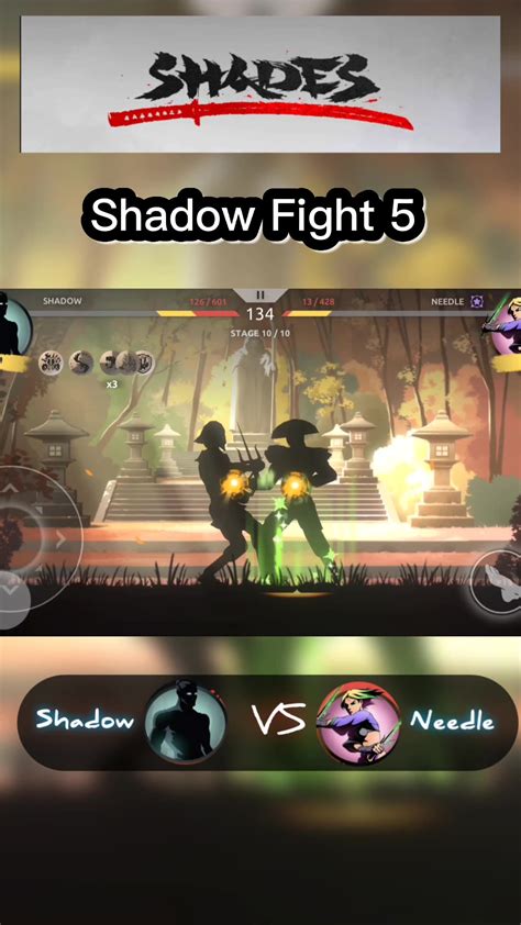 Shadow Fight 5 SHADES 2nd Boss Fight Shadow Vs Needle