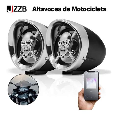 Bocinas Moto Alarma Bluetooth Usb Tf Calavera Hl Bm Mayoreo Meses