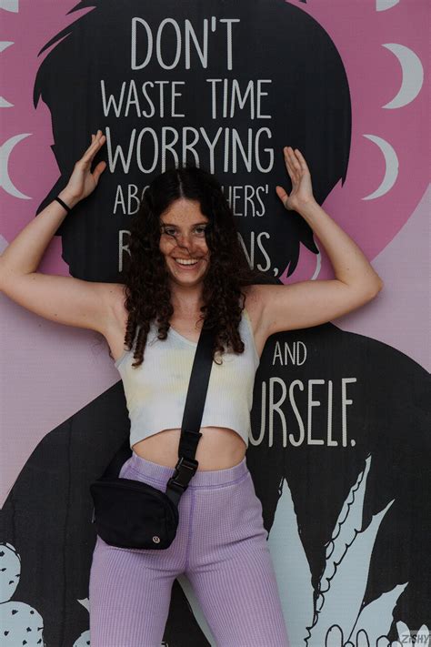 Pretty Curly Haired Babe Gabriella Noren Shows Her Tiny Tits And Her Big Ass CoedCherry