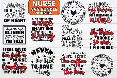 Nurse Svg Bundle Bundle · Creative Fabrica