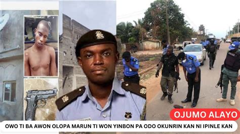 Owo Ti Ba Awon Olopa Marun Ti Won Yinbon Pa Odo Okunrin Kan Ni Ipinle