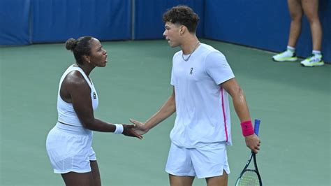 Ben Shelton Taylor Townsend Arrive In Mixed Doubles Semifinals At The