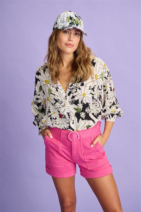 Pom Amsterdam Violet Oopsy Day Blouse Sp7295 Foss And Kruger